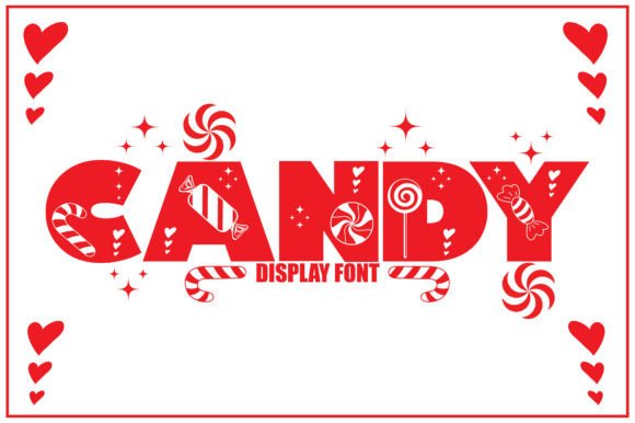 Candy: The Playful Display Font for Modern Projects
