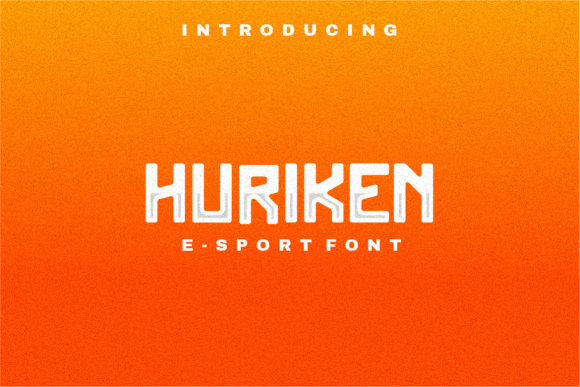 Huriken: The Bold Typeface for a Commanding Presence
