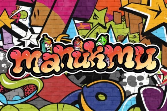 Manukmu: The Graffiti Display Font with Urban Soul