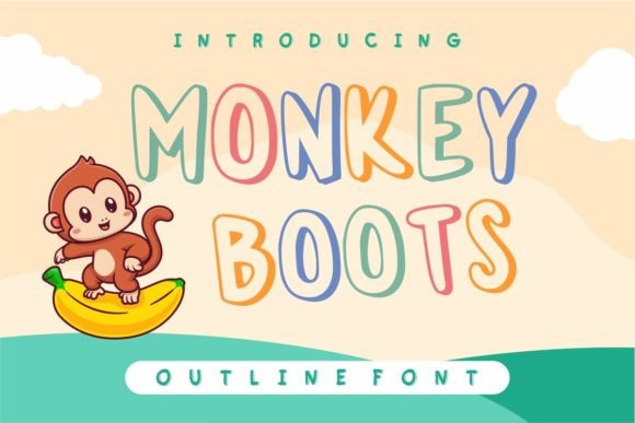 Monkey Boots: The Playful Display Font That Captures Joy