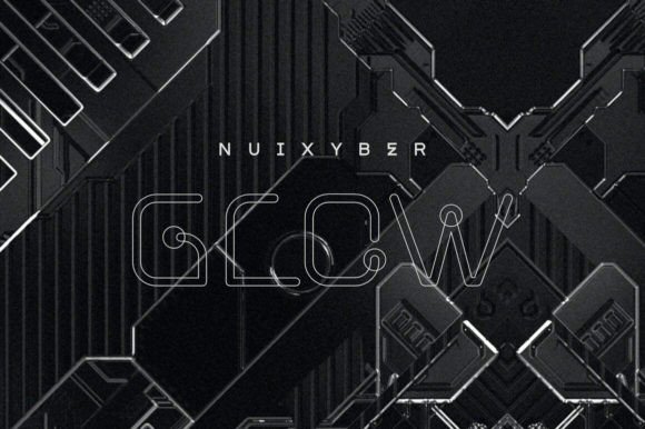 Nuixyber Glow: The Circuit-Inspired Display Font