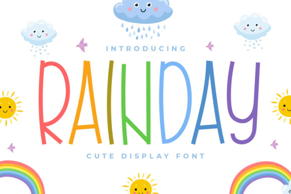 Rainday: The Friendly Display Font for Modern Brands